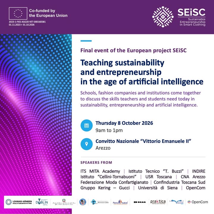 Seisc - Sustainable Entrepreneurship in Smart Clothing